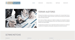 Desktop Screenshot of ferrariauditores.com.ar